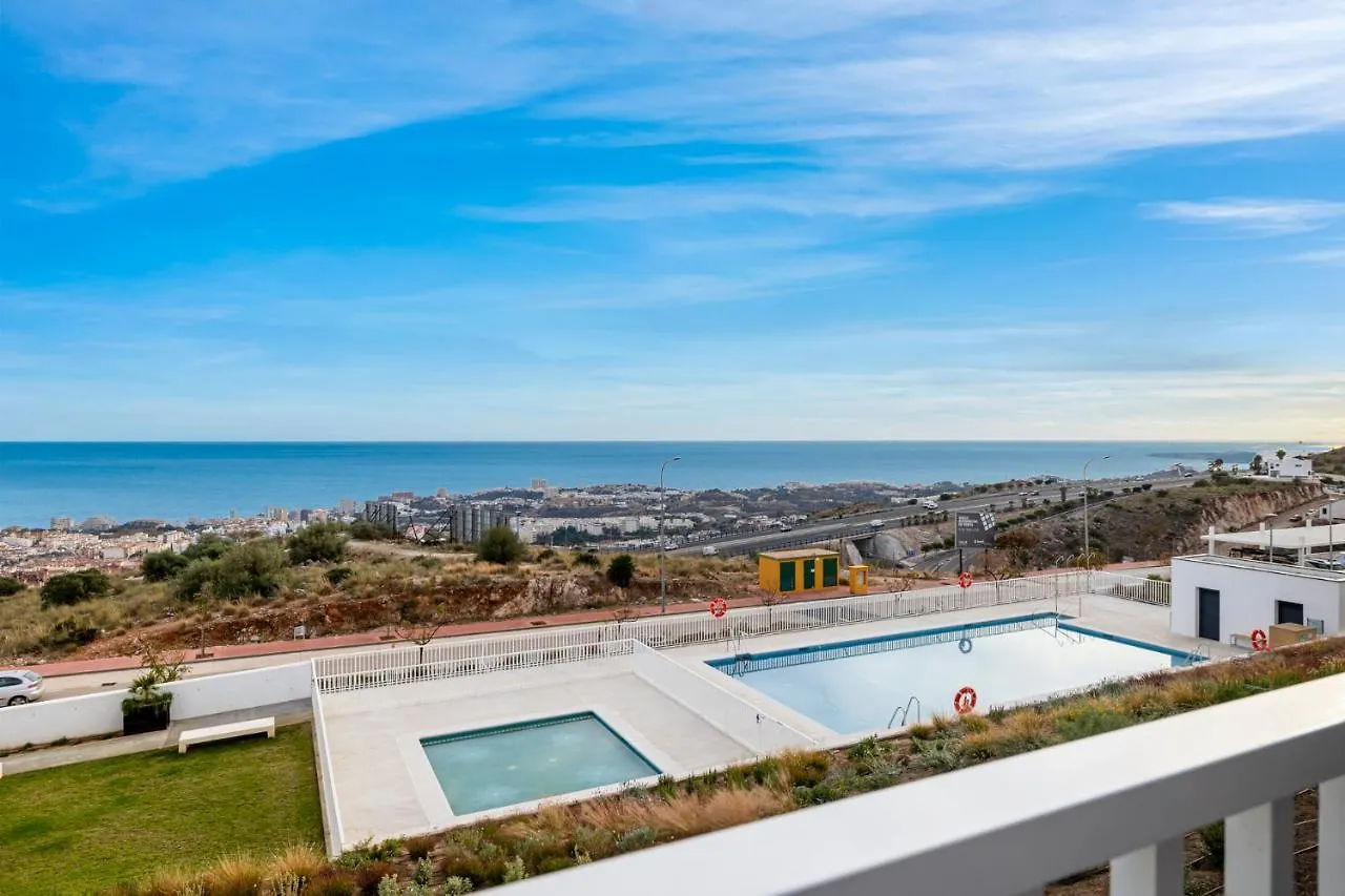 Panoramic Terrace With Pool In Benalmadena By Costarentals - Ref 43