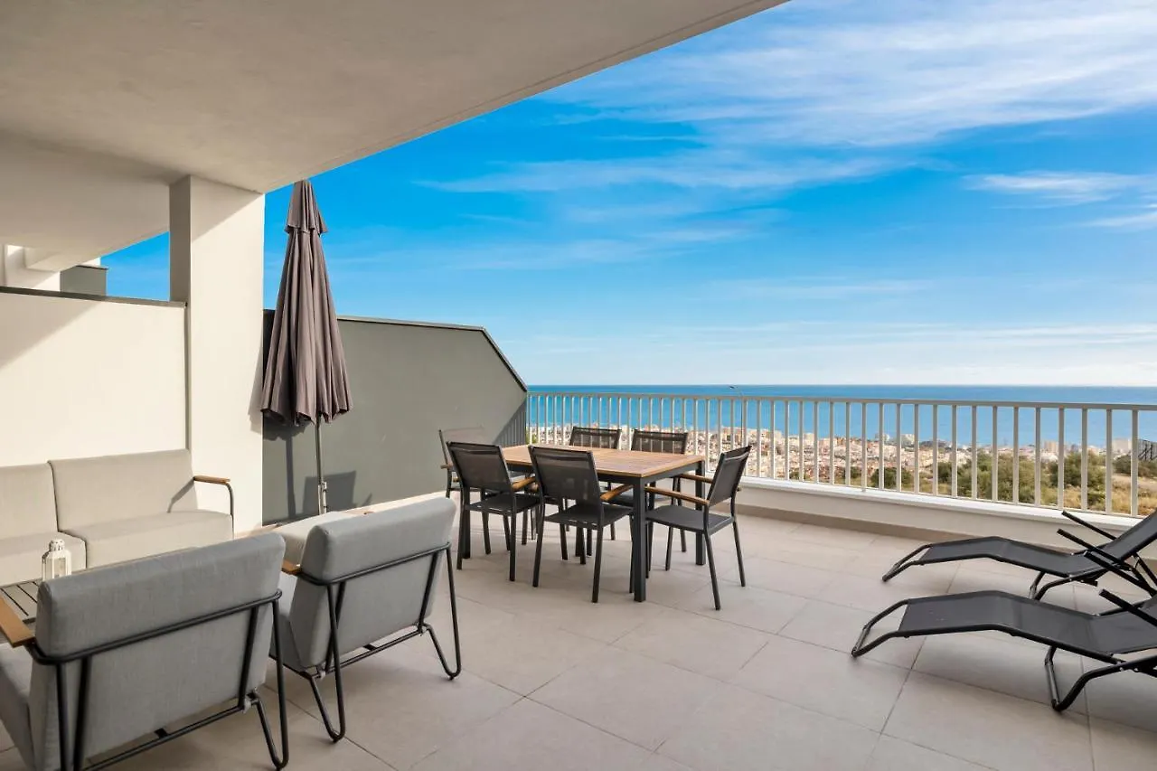 Panoramic Terrace With Pool In Benalmadena By Costarentals - Ref 43
